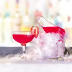 Стакан для коктейлей «Колба» стекло 250мл D=85,H=140мм прозр., изображение 2