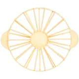 Делитель для торта на 14-18 кусков полипроп. D=265,H=25,L=325,B=265мм желт.