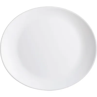 Тарелка «Ресторан» для стейка стекло ,L=30,B=26см белый