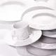 Чашка кофейная «Мелодия» фарфор 110мл D=61,H=55,B=82мм белый, изображение 5