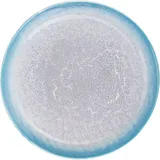 Тарелка глубокая «Нептун» фарфор 0,9л D=24см бирюз.,белый