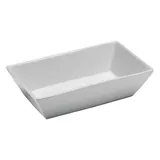 Салатник прямоугольный фарфор ,H=60,L=200,B=125мм белый