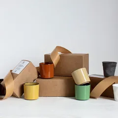 Стакан для горячих напитков «Карактэр» керамика 220мл D=8,H=8см коричнев., изображение 4