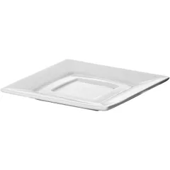 Блюдце «Кунстверк» квадратное фарфор ,L=13,2,B=13,2см белый, изображение 2