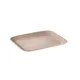 Поднос для подачи «Нэро» GN 1/2 пластик ,H=25,L=325,B=260мм бежев.