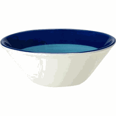 Salad bowl “Freedom Blue”  porcelain  305 ml  D=13.5 cm  white, blue.