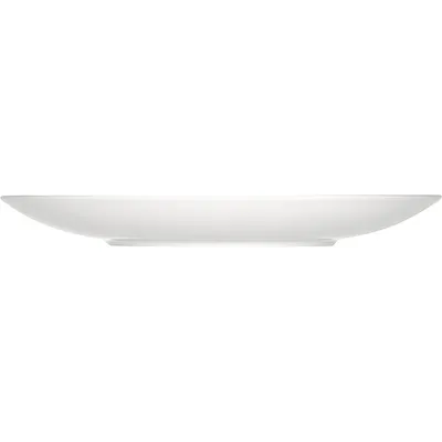 Тарелка «Опшенс» мелкая фарфор D=24см белый, изображение 2