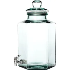 Диспенсер для холодных напитков квадратная стекло 11,5л ,H=45см прозр.