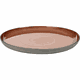 Блюдо «Даск» керамика D=317,H=25мм серый,красный