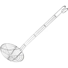 Шумовка сталь нерж. D=18,L=40см металлич.