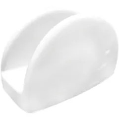 Napkin holder “Simplicity” porcelain ,H=77,L=120,B=45mm white