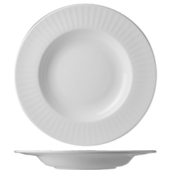 Dish for pasta “Evita”  porcelain  400 ml  D=29, H=4cm  white