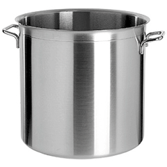 Кастрюля без крышки сталь нерж. 17,2л D=28,H=28,L=40см металлич.