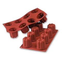 Confectionery mold (8 cells)  silicone  D=57, H=57mm