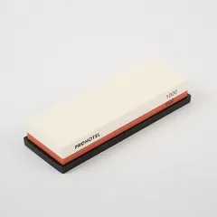 Камень точильный абразивность 600/1000 ,H=3,L=18,B=6см белый,красный