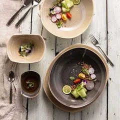 Салатник для комплимента «Революшн» фарфор D=11см бежев., изображение 3