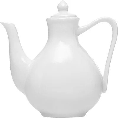 Соусник «Кунстверк» кувшинчик фарфор 170мл D=30,H=120,L=120,B=55мм белый