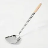 Лопатка кухонная с деревянной ручкой сталь нерж.,дерево ,L=47,5/10,5,B=12см