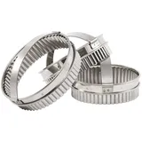 Резак для конд.изделий рифленый сталь нерж. D=14см