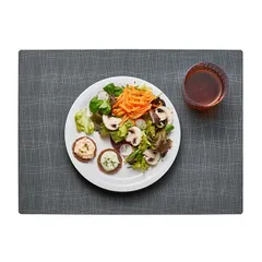 Салфетка сервировочная силикон ,H=8,L=45,B=33см серый, изображение 2