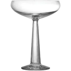 Champagne saucer “Big Top”  chrome glass  235 ml , H = 15.1 cm  clear.