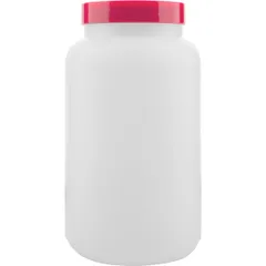 Juice container “Probar” with lid  polyprop.  2.5 l  D=9, H=22 cm  white, assorted.
