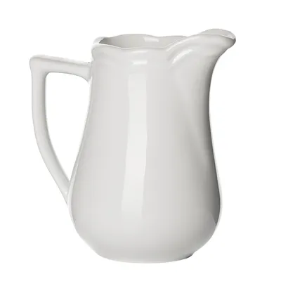 Молочник «Увертюра» фарфор 230мл D=70,H=110,L=115,B=60мм белый