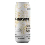 Напиток безалкогольный «Полусладкое игристое вино» жесть белая 330мл D=58,H=154,4мм белый