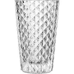 Flower vase “Myth”  chrome glass , H=27cm