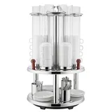 Диспенсер для чашек и столовых приборов сталь нерж.,поликарбонат ,H=65,L=40,B=40см