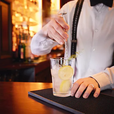 Хайбол (стакан) «Старлайн» термост.стекло 420мл D=88,H=130мм прозр., изображение 6