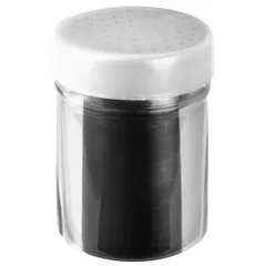 Container for seasonings “Prootel” with holes  stainless steel  240 ml  D=60, H=95mm  silver.