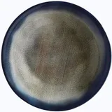 Тарелка глубокая «Нанокрем Дарк Блю» фарфор D=25,H=5см тем.син.,зелен.