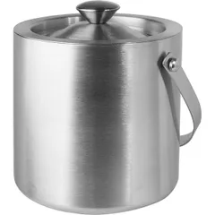 Ice container with lid “Prootel”  stainless steel  1.85 l  D=15.5, H=15.5, B=18 cm  metal.