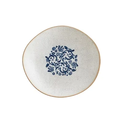 Тарелка глубокая «Виенто» фарфор 1л D=260,H=47мм белый,синий