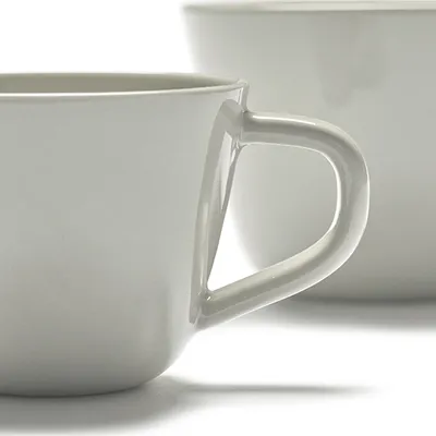 Чашка для эспрессо «Сена» фарфор 120мл D=70,H=55мм песочн., изображение 3