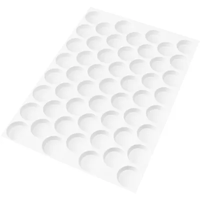 Форма кондитерская «Тарталетка»[95шт] абс-пластик D=38,L=580,B=390мм белый
