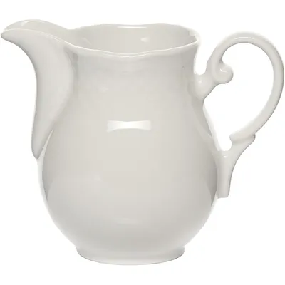 Молочник «Афродита» фарфор 300мл D=60,H=105,L=130мм белый