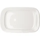 Блюдо «Прага» прямоугольное фарфор ,H=3,L=32,B=21см белый