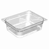 Гастроемкость GN 1/2 поликарбонат ,H=20,L=32,5,B=26,5см прозр.