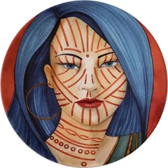 Тарелка «Анимае» в ассортименте набор[6шт] фарфор D=32см разноцветн., изображение 4