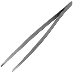 Tweezers for the kitchen  stainless steel  L=25cm  metal.