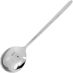 Broth spoon “Alaska”  stainless steel , L=180/55, B=4mm  metal.