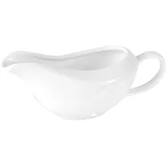 Соусник «Кунстверк» фарфор 150мл ,H=62,L=170/135,B=65мм белый, изображение 2