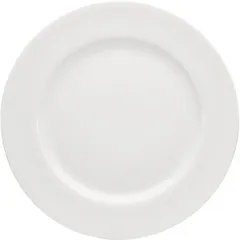 Small plate with a wide side  porcelain  D=19cm  white