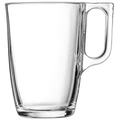 Mug “Volyuto” glass 320ml D=10.6,H=11.1cm clear.