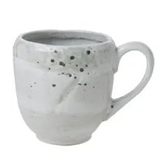 Чашка чайная «Долмен» фарфор D=80,H=75,L=110мм белый