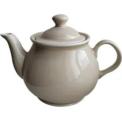 Чайник заварочный «Акварель» Классик фарфор 0,6л D=11,7/19,H=13см бежев.