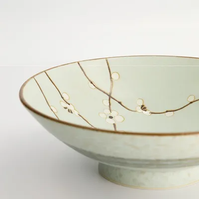 Салатник «Грин Сошун» фарфор 1,4л D=240,H=75мм зелен., изображение 2