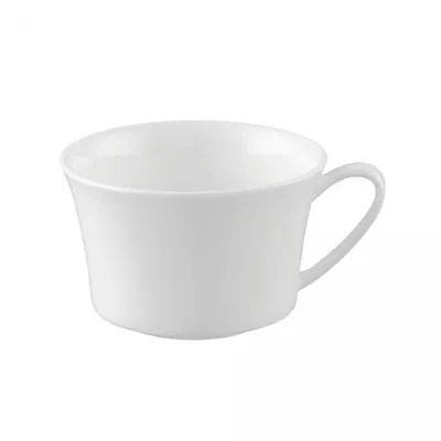 Чашка чайная «Джейд» кост.фарф. 220мл D=10см белый